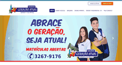 Desktop Screenshot of geracaoatual.com.br